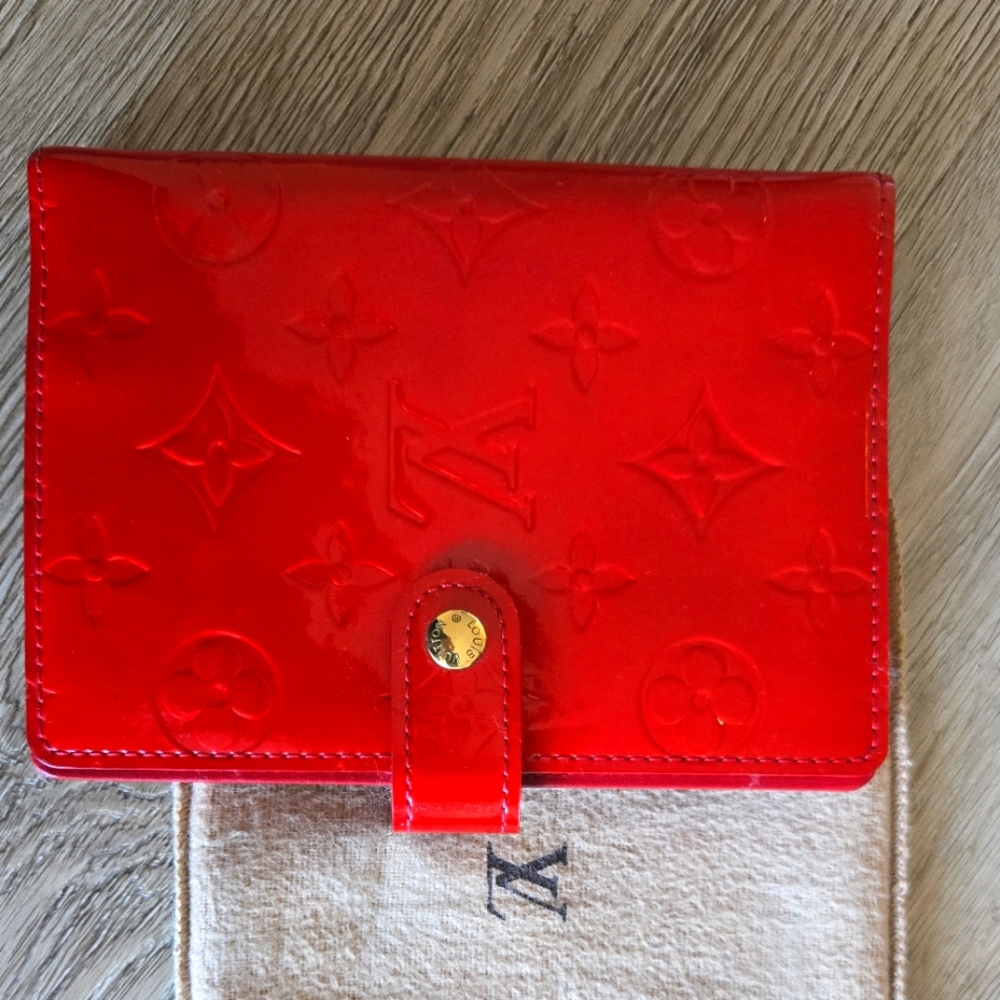 Louis Vuitton Red Agenda